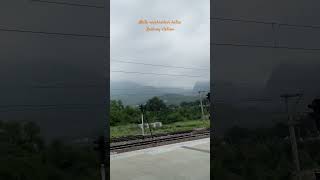 Mata vaishnodevi Katra | railway |train #trending #train #matarani #railway #nature #mountains