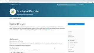 Introducing the Starboard Operator