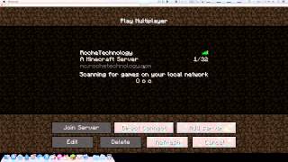 Announcing: RocheTechnology Minecraft Server!