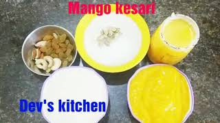 Mango kesari / மாம்பழ கேசரி