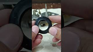 How to replace rubber tire || RECORD PLAYER IDLER WHEEL #shorts #short #shortsvideo