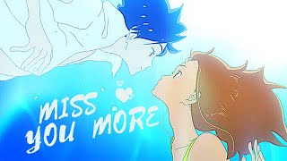 Kimi to Nami ni Noretara  「AMV」Miss You More - Sophia Angeles