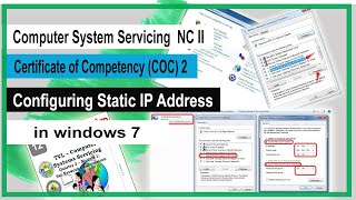 How to configuring a Static IP address in windows 7 - CSS COC 2