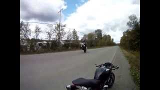 2012 Street Triple R 2nd gear wheelie