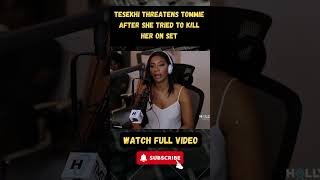 Tesekhi THREATENS Tommie After She Tried To K!ll Her On Set part 1