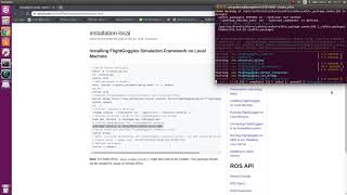 FlightGoggles Installation on Ubuntu 16.04 LTS