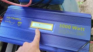 New VoltWorks 3000w Inverter Tested To The Max!