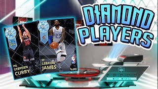 NBA2K18 pack opening diamond Stephen Curry & Lebron James