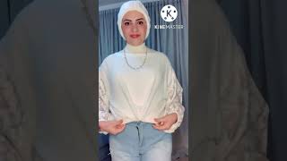 #shortحيلة روعة لتلبسي بلوزتك بطريقة مودرن وشيك 🤩💖