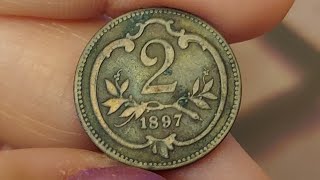 1897 RUSSIAN ? 2 KOPEKS ? COIN 🪙 👍 👌 😃