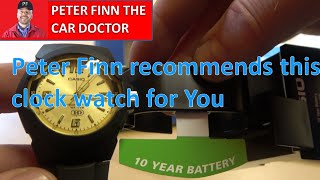 CAR Repair Watch. Peter Finn recommends this Clock watch for repaiman