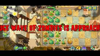 Plants vs Zombies 2 : Ancient Egypt Level 16