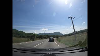 Driving from the Transfagarasan Road, Romania to Peles Castle, Sinaia, Romania