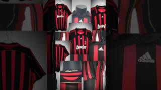 AC MILAN 2006/07 HOME RETRO SOCCER JERSEYS#soccer #football #acmilan #kit #jersey