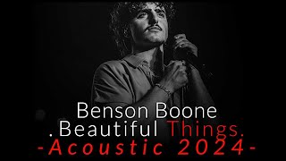 Benson Boone - Beautiful Things - Acoustic (VoiCe OffiCial)