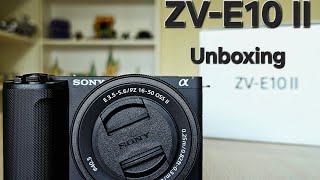 Unboxing The New Sony ZV-E10 Mark II