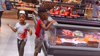 Grocery shopping 🛒 with Jason and Adanna is not for the faint hearted 🤣 we visited the African store