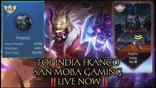 🍎TOP SUPREME🇮🇳 FRANCO LIVE NOW‼️🤓