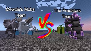 Mowzie's Mobs Team vs The Predators Team  Minecraft  Mob Battle