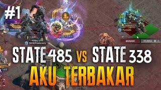 SVS PALING BERDARAH AKU KEBAKAR STATE 485 vs STATE 338 - PART 1 STATE OF SURVIVAL