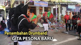 Persembahan DRUMBAND GITA PESONA BARU di Paser Modung Bangkalan