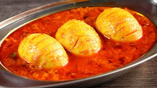 Egg Masala Curry Recipe || Without Food Colour