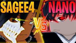 (Type Soul) Nanoprodigy Vs Sagee4 *TOURNAMENT FILLER MATCH*