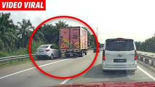 Lori himpit kereta PoIis terima padah