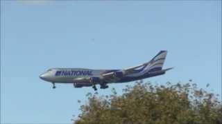 OLD VIDEO | National 747-400 Approaching Chicago O'Hare