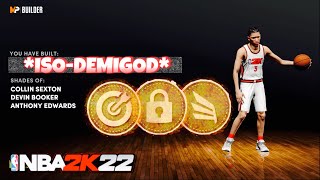 OFFICIAL DEMIGOD ISO BUILD THAT WILL BREAK THE GAME ! (NBA 2K22 NEXT GEN)