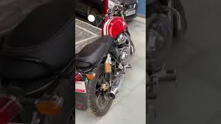 2022 continental gt 650😍startup & exhaust note |Pure exhaust sound #shorts#youtubeshorts