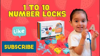 1 to 10 Locks and Keys + Numbers with Amitoj + Scavenger Hunt