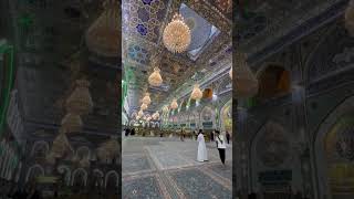 حرم مولا امام حسین علیہ السلام #karbala #imamhussain