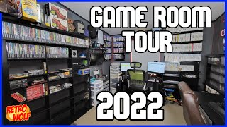 My GAME ROOM Changed ALOT in 2022!! 1500+ Games!!