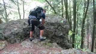 Klettersteig Norissteig bei Hirschbach