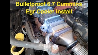 Installing An Upgraded Egr Cooler On A 6.7 Cummins