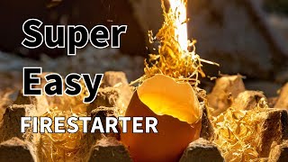 Simple DIY Fire Starter Hack Revealed #video #diy #scout