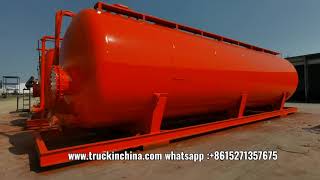 Lined PE skid Acid tank crude oil filed chemical liquid storage tank. FRAC Tank 500BBL. 80M3.