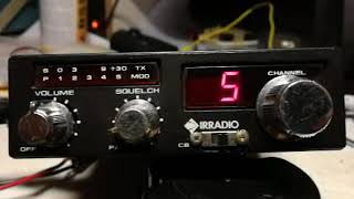 Cb radio test Irradio mc80