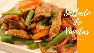 Saltado de Vainitas ∆ Cocina Peruana