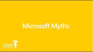 Microsoft Myths - 7. Applications