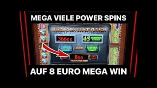 Lucky Pharao auf 8 Euro ÜBER 200 POWER SPINS 😱 Merkur Magie Spielhalle Spielothek Freispiele Casino