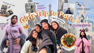 7 Day Girls Trip To PARIS *vlog* 🇫🇷✨ ft. @mridul_sharmaa @Manasimau @AashiAdani