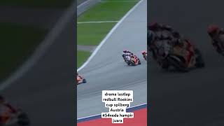 drama lastlap redbull Rookies cup spilberg Austria #54 hampir saja juara #music