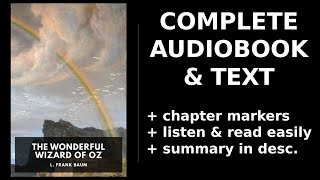 The Wonderful Wizard of Oz 🥇 By L. Frank Baum FULL Audiobook