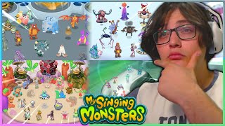 ESSAS ILHAS FANMADE TEM AS MELHORES MÚSICAS QUE EU JÁ OUVI! | My Singing Monsters