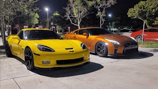 2009 C6 Corvette Z06 FBO Heads/Cam 93 vs 2018 Nissan GT-R Bolt Ons E85