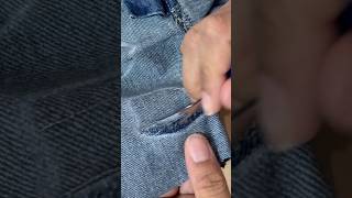 DIY distressed jeans tutorial #diyjeans #rippedjeans #distressedjeans