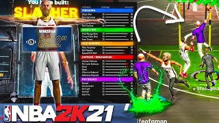 this "slasher" build greens limitless 3s better than you... on nba 2k21