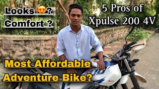 5 Pros of XPULSE 200 4V🔥 | Positives of Xpulse 200 4v 💯 | Specifications | Mileage | #review